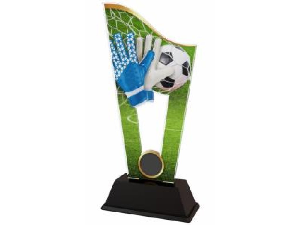 Fotbalová plaketa - brankář - CASM18