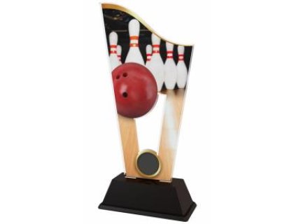 Bowlingová plaketa - CASM06