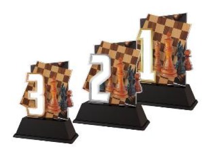 Plaketa šachy - NCUF001M19