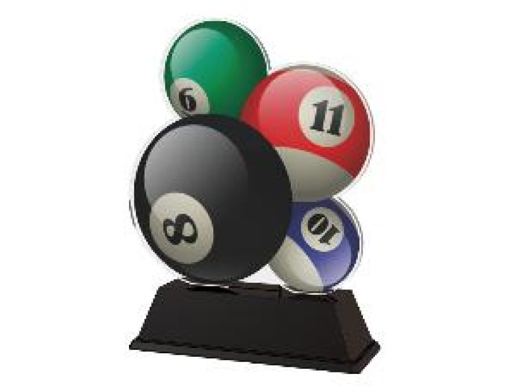 Plaketa kulečník - FA210M17