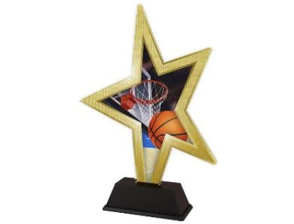 Plaketa baskebal - STAR002M5