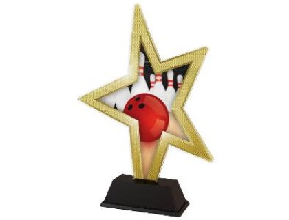 Plaketa bowling - STAR002M3