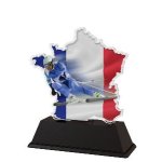 Plaketa lyžování - LAC005M1