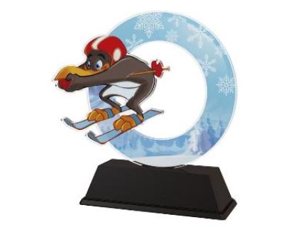 Plaketa lyže - AKEKC001M19