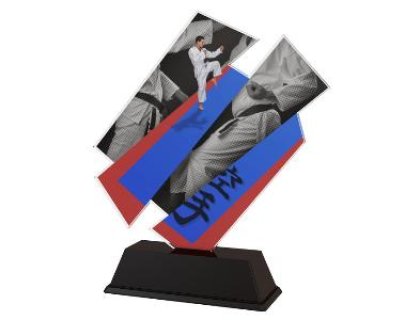 Plaketa karate - ACZC001M33