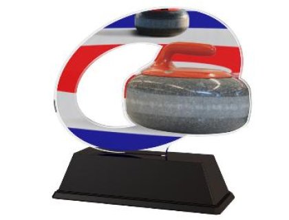 Plaketa curling - ACLC2102M18