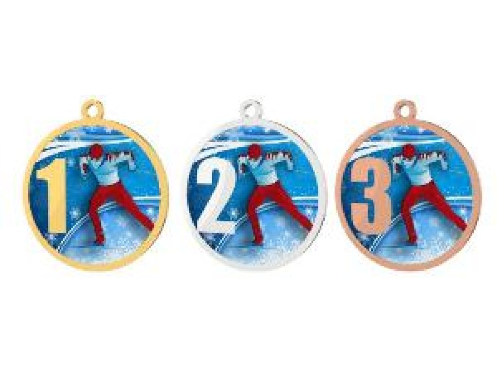 Medaile - lyžování - MDT0001M30