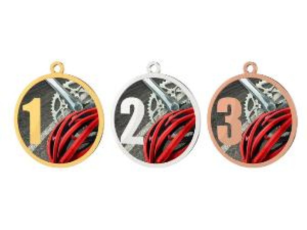 Medaile - cyklistika - MDT0001M25