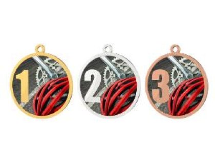 Medaile - cyklistika - MDT0001M25