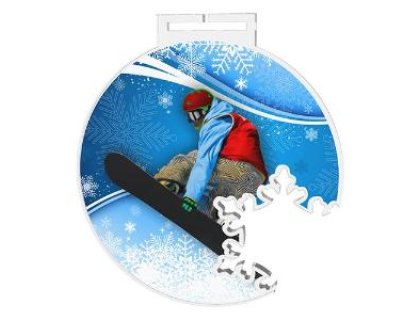 Medaile - snowboarding - MDAS0025