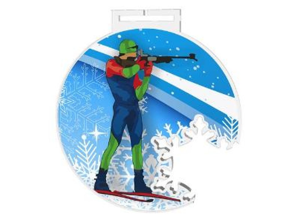 Medaile - biatlon - MDAS0019