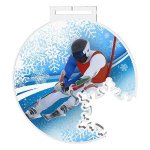 Medaile - sjezdové lyžování - MDAS0024