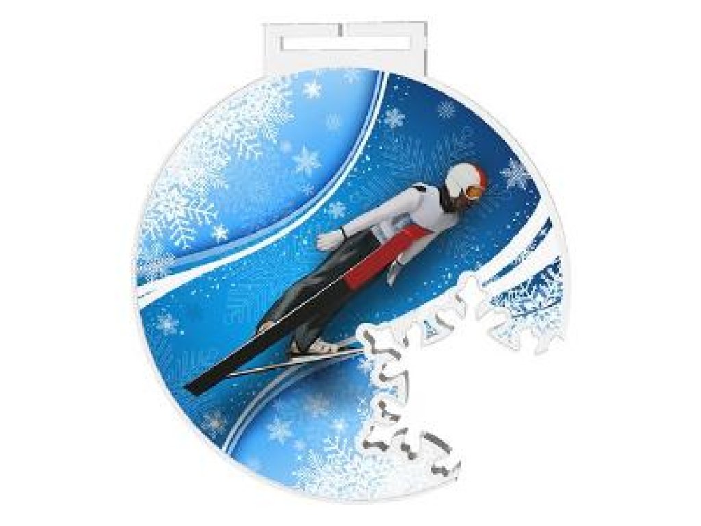 Medaile - skoky na lyžích - MDAS0018