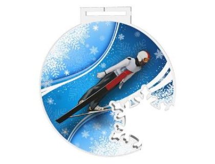 Medaile - skoky na lyžích - MDAS0018