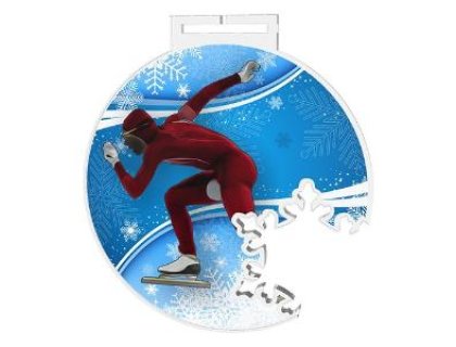 Medaile - rychlobruslení - MDAS0015