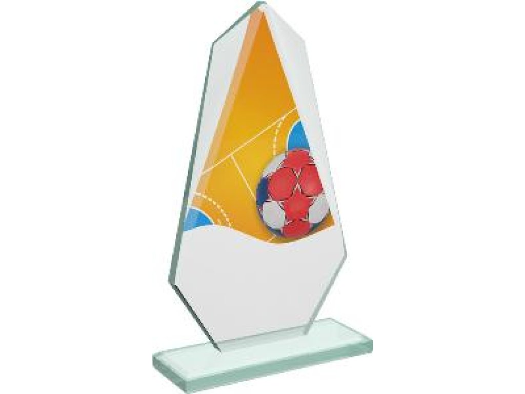 Házenkářská skleněná trofej - CRT20008M7