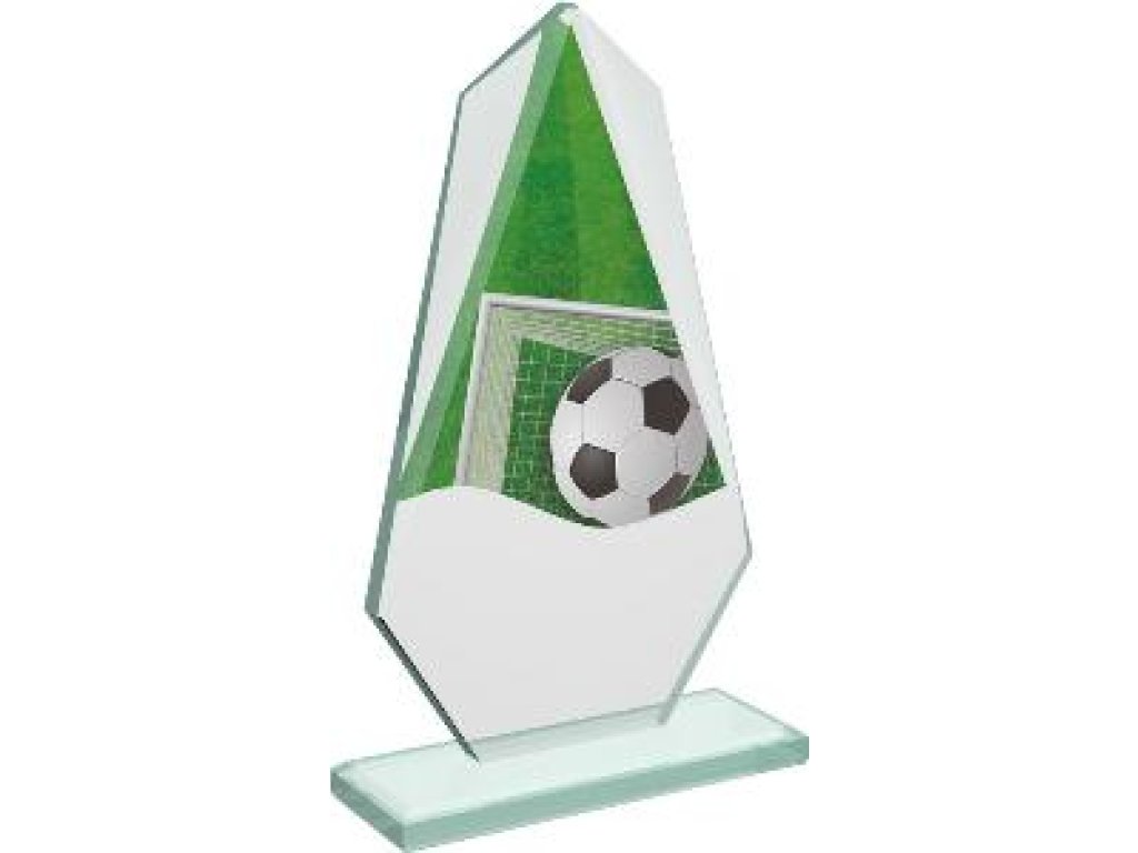 Fotbalová skleněná trofej - CRT20008M5
