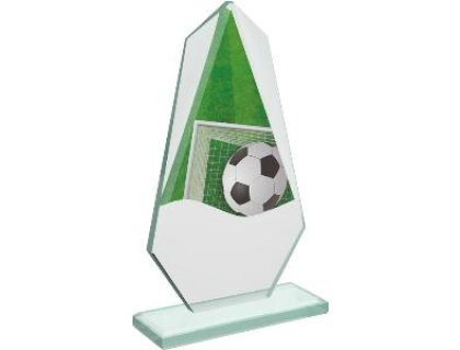 Fotbalová skleněná trofej - CRT20008M5