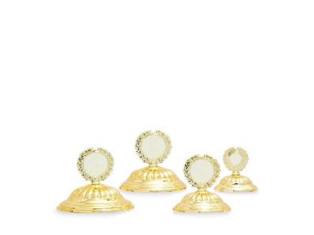 Poklice zdobená - zlatá