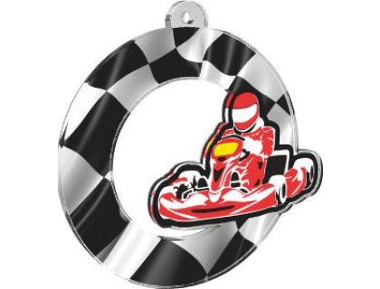 Medaile - motokáry - MDA0010M11