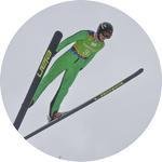 Emblém skoky na lyžích - 136