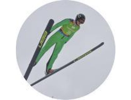 Emblém skoky na lyžích - 136