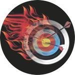 Emblém lukostřelba - 66