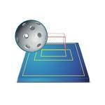 Emblém florbal - 75