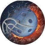 Emblém florbal - 75