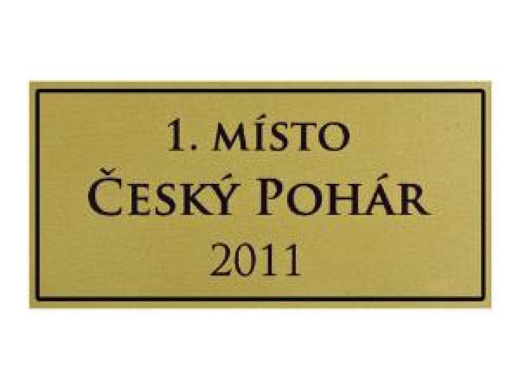 Tištěný štítek s plnobarevným potiskem