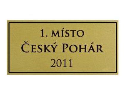 Tištěný štítek s plnobarevným potiskem