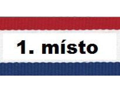 Trikolora na věnec s potiskem