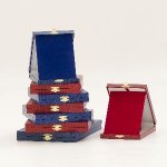 Krabička na plaketu -červená - 28066