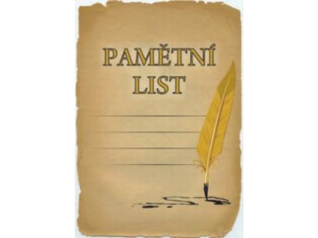 Diplom pamětní list - 6707