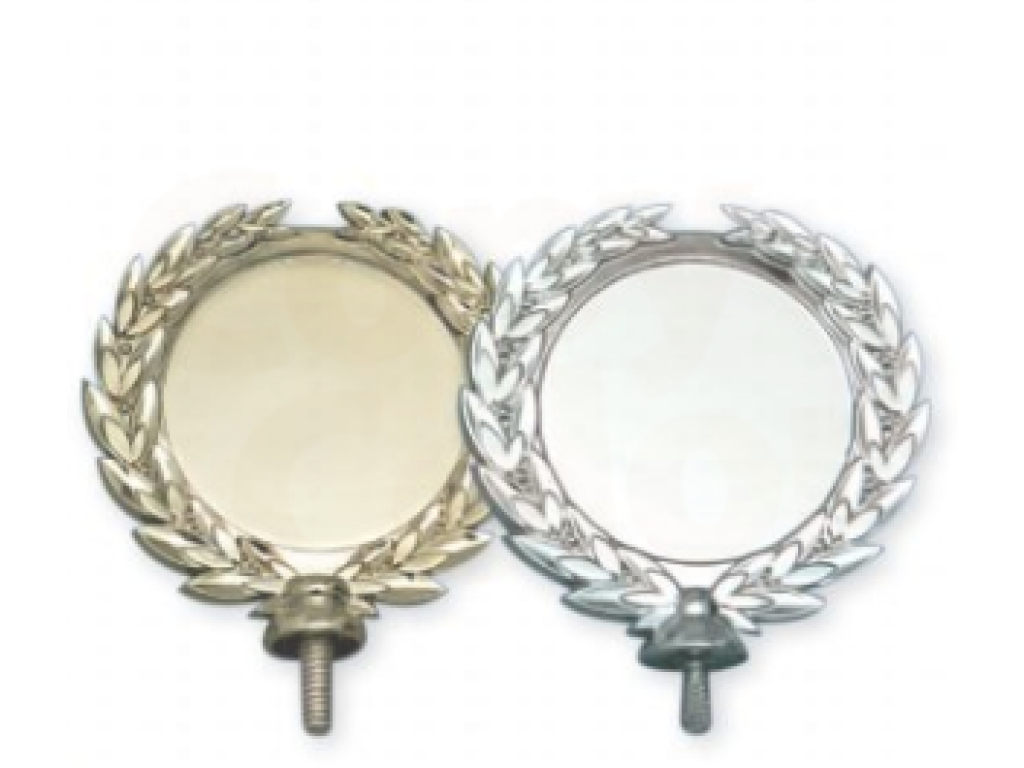 Držák na emblém - stříbrný