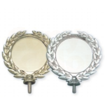 Držák na emblém - stříbrný