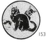 Emblém kočky - E094