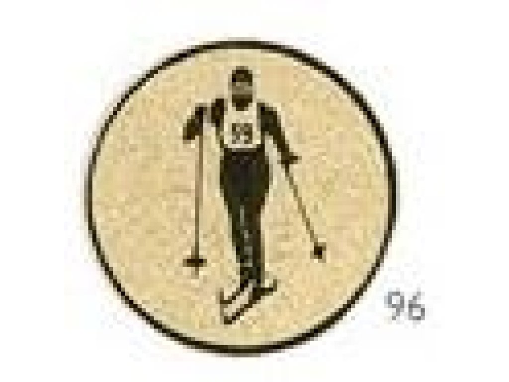 Emblém lyžování, klasika - E046