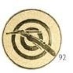 Emblém sportovní střelba, kuše - E037